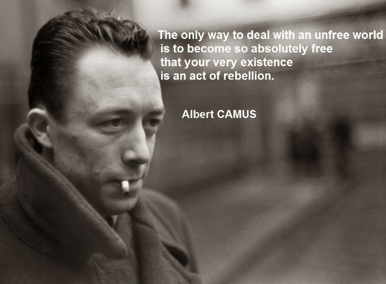 Image result for Combat Writings albert camus quote